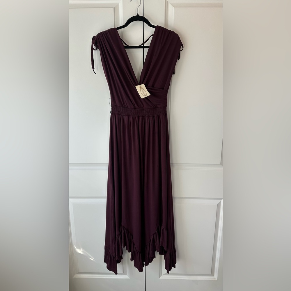 Joyfolie Women’s Giovanna Dress Plum NWT (Size XS)
